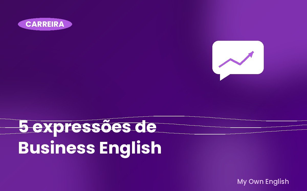 Capa: 5 expressões de Business English